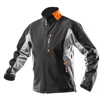   NEO Softshell, Víz- és szélálló Munkadzseki,XL/56 Vízálló(5000mm), szellőztető szelepek(3000mpv) (81-550-XL)