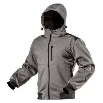   NEO Softshell munkadzseki, levehető kapucnival,XXL (81-551-XXL)