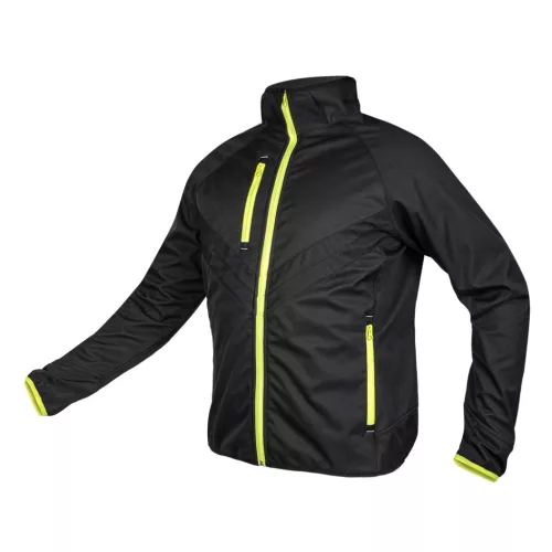 NEO Softshell munkavédelmi kabát, fekete-sárga, XXXL (81-562-XXXL)