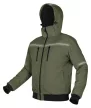 NEO Téli munkavédelmi kabát, OUTDOOR, hőszigetelt, kapucnis, zöld, XL (81-579-XL)