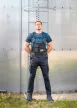 NEO Póló, tengerészkék terepmintás, Camo, Navy 100% pamut, L (81-603-L)