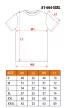 NEO Póló feliratos, szürke, 100% pamut, 180g/m2, XXXL (81-604-XXXL)