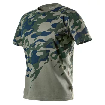   NEO Póló terepmintás, olíva, 100% pamut, 180g/m2,XXL (81-613-XXL)