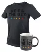 NEO Póló, FEEL THE BIT, 100% pamut, 180g/m2, XXXL (81-641-XXXL)