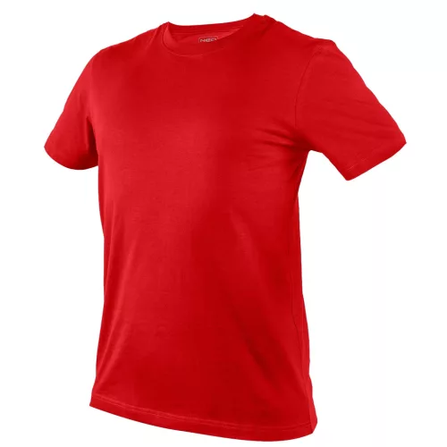 NEO Póló, piros, 100% pamut, 180g/m2, XXXL (81-648-XXXL)