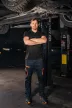 NEO Póló, galléros, Garage, 100% pamut, 195g/m2, M, (81-657-M)