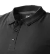 NEO Póló, galléros, DENIM, fekete, 100% pamut, 196g/m2, S, (81-659-S)