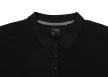 NEO Póló, galléros, DENIM, fekete, 100% pamut, 196g/m2, XXL, (81-659-XXL)