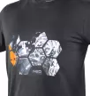 NEO Munkavédelmi póló, hatszög grafika, autóalkatrész minta, 100% pamut, 180g/m2, XXXL (81-680-XXXL)