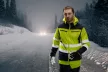 NEO Láthatósági Munkadzseki, softshell, kapucnival, sárga,XXXL (81-700-XXXL)