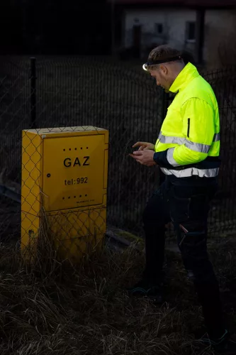 NEO Láthatósági munkavédelmi kabát, szigetelt, sárga, 3 az 1-ben, L (81-714-L)