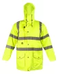 NEO Láthatósági munkavédelmi kabát, univerzális 5 az1-ben, szigetelt, sárga, M (81-716-M)