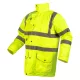 NEO Láthatósági munkavédelmi kabát, univerzális 5 az1-ben, szigetelt, sárga, XXXL (81-716-XXXL)
