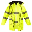 NEO Láthatósági munkavédelmi kabát, univerzális 5 az1-ben, szigetelt, sárga, XXXL (81-716-XXXL)