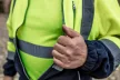 NEO Láthatósági póló, sárga, sötét alsó résszel,XL (81-730-XL)