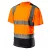 NEO Láthatósági póló, narancssárga, sötét alsó résszel,XL (81-731-XL)