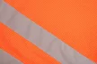 NEO Láthatósági rövidnadrág, hálós, 80% poliészter, 20% pamut, narancsárga, S (81-783-S)