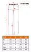 NEO Esőnadrág PU/pvc, 310 g/m2, EN 343,XXL (81-811-XXL)