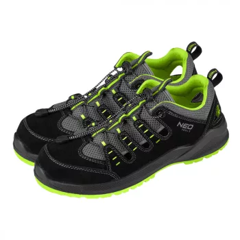   NEO Munkaszandál S1P SR, acél orrmerevítés, acél átszúrásgátló betét, 47 (82-089-47)