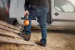 NEO Munkavédelmi cipő, S1 SR, fekete-narancs, Neo Air, acélbetéttel, légpárnás talppal, fényvisszaverő elemekkel, 40 (82-172-40)