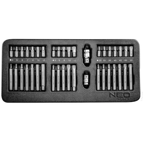 NEO Bitkészlet 40db, műhelykocsitálcával (84-236)