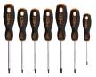 NEO Műszerész, Precíziós Csavarhúzó készlet, PZ, TORX, 12db, műhelykocsitálcával (84-247)