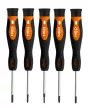 NEO Műszerész, Precíziós Csavarhúzó készlet, PZ, TORX, 12db, műhelykocsitálcával (84-247)