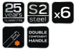 NEO Torx kulcsok 6 db betét (84-264)