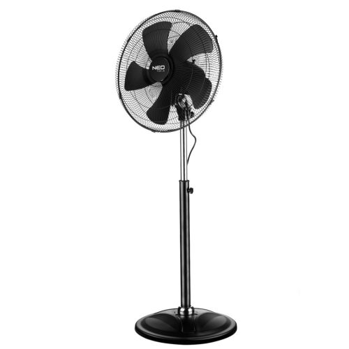 NEO Műhely Álló ventilátor 100W, átmérő 45 cm, 3 sebességfokozat, forgó (90-003)