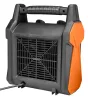 NEO Ipari PTC Elektromos Kerámia Hősugárzó 3 kw, termosztát, levehető fogantyú, borulásvédelem,210 m3/h (90-061)
