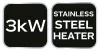 NEO Ipari Elektormos hősugárzó termosztáttalr 3kW, ipari,szabadonálló,291 m3/h (90-066)
