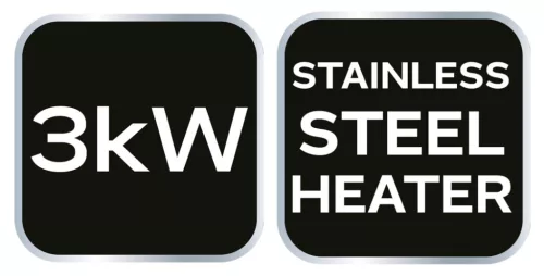 NEO Ipari Elektormos hősugárzó termosztáttalr 3kW, ipari,szabadonálló,291 m3/h (90-066)
