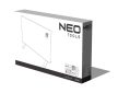 NEO Elektromos fűtőpanel 2000W, IP24, WIFI. TUYA app, érintő panel. 24 óra programozhatóság (90-095)