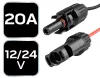 NEO Napelemes töltésvezérlő 20A, 12/24V (90-150)