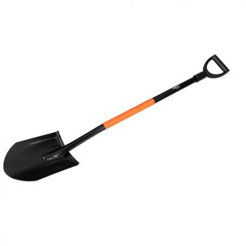   NEO Ásólapát, hegyes, fém nyél, műanyag markolat (95-008-1)