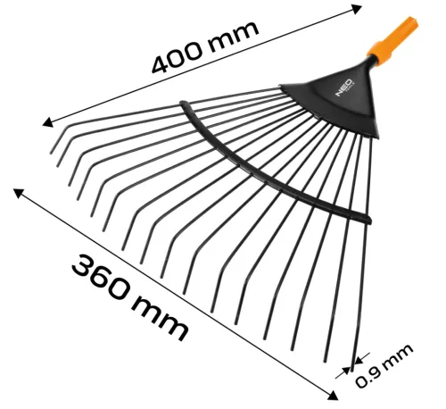 NEO GEREBLYE, 360mm, ACÉL, NEO CLICK SYSTEM (95-065)