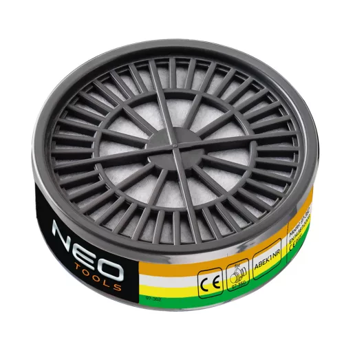 NEO Szűrő, ABEK1 NR, szerves, nem szerves, sav- és ammónia gázok ellen, 97-350-hez, CE (97-362)