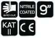 NEO Vágásbiztos kesztyű, nitril bevonattal, 4X43D, 9" (97-610-9)