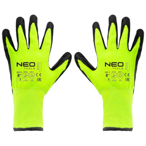 NEO Munkakesztyű, hőszigetelt, latex bevonatú akril anyag, 4142X, 8-as méret (97-613-8)