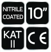 NEO Munkakesztyű, nitril bevonatú nylon, 4131X, méret: 10 (97-616-10)