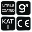 NEO Munkakesztyű, nitril bevonatú nylon, 4131X, méret: 9 (97-616-9)