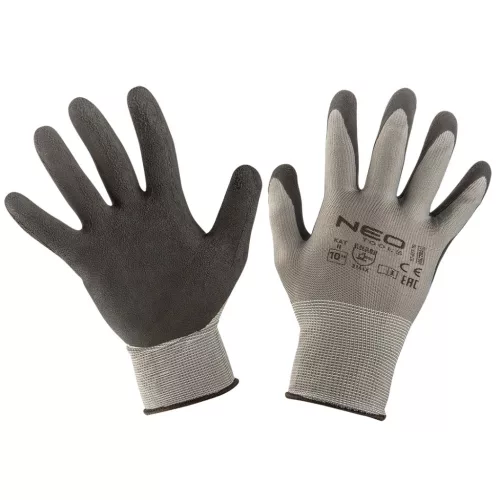 NEO Munkakesztyű, latexbevonatú nylon, 3141X, méret: 10 (97-617-10)