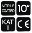 NEO Munkakesztyű, nitril bevonatú polyester, 4131X, méret: 10 (97-630-10)