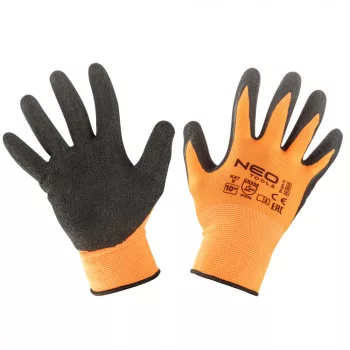   NEO Munkakesztyű, latexbevonatú polyester, 3131X, méret: 10 (97-641-10)