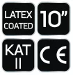 NEO Munkakesztyű, latexbevonatú polyester, 3131X, méret: 10 (97-641-10)