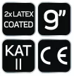 NEO Munkakesztyű, latexbevonatú polyester(2 rétegű), 3141X, méret: 9 (97-643-9)