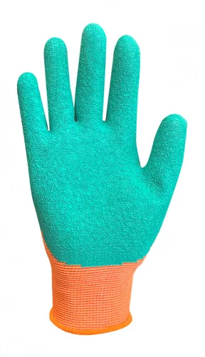 NEO Gyerek "munkakesztyű", latex bevonatú poliészter , 5-ös méret 9-11 éves korig (97-644-5)