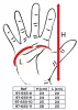 NEO Munkakesztyű, 2122X, kecske bőr, tépőzáras 8", CE (97-655-8)