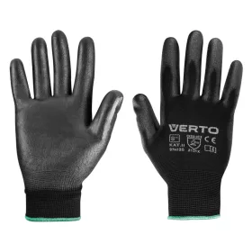   VERTO Kertész kesztyű, PU bevonat, 8", légáteresztő felsőrész (97H136)