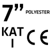 VERTO Kertész kesztyű, poliészter, virágmintás, 7" (97H146)